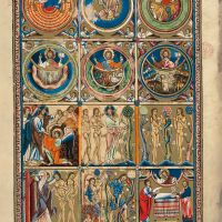 f. 1r,  Scenes from the Old Testament: Genesis
