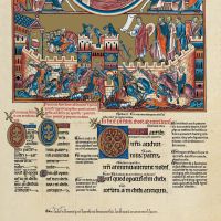 f. 76r, psaume 43 O Dieu, nous avons entendu de nos oreilles