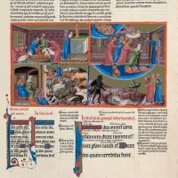 f. 111r, salmo 65  Gridate di gioia a Dio, voi tutti abitanti della terra