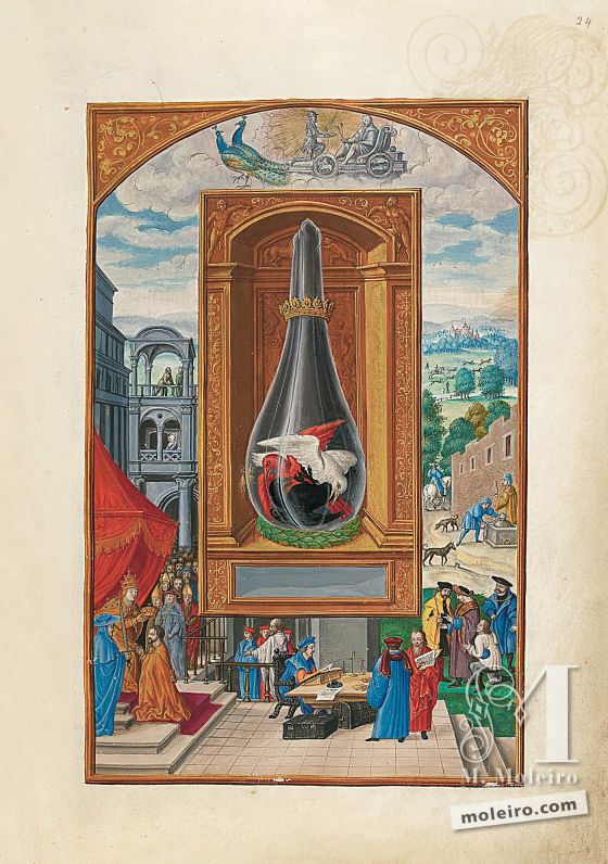 Splendor Solis f. 24r, Júpiter