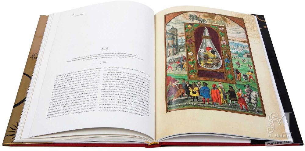 Sun in the splendor solis, alchemical codex, Harley Ms. 3469 (1582, Germany) British Library
