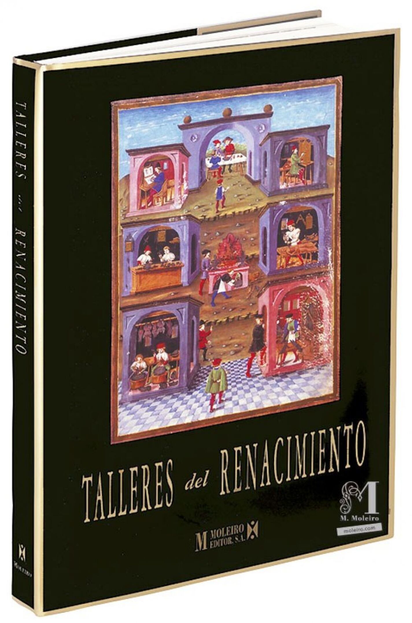 
Portada y lomo de Talleres del Renacimiento