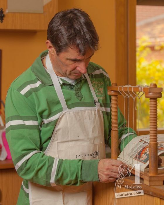 Val-Dieu Apocalypse Hand Sewing
