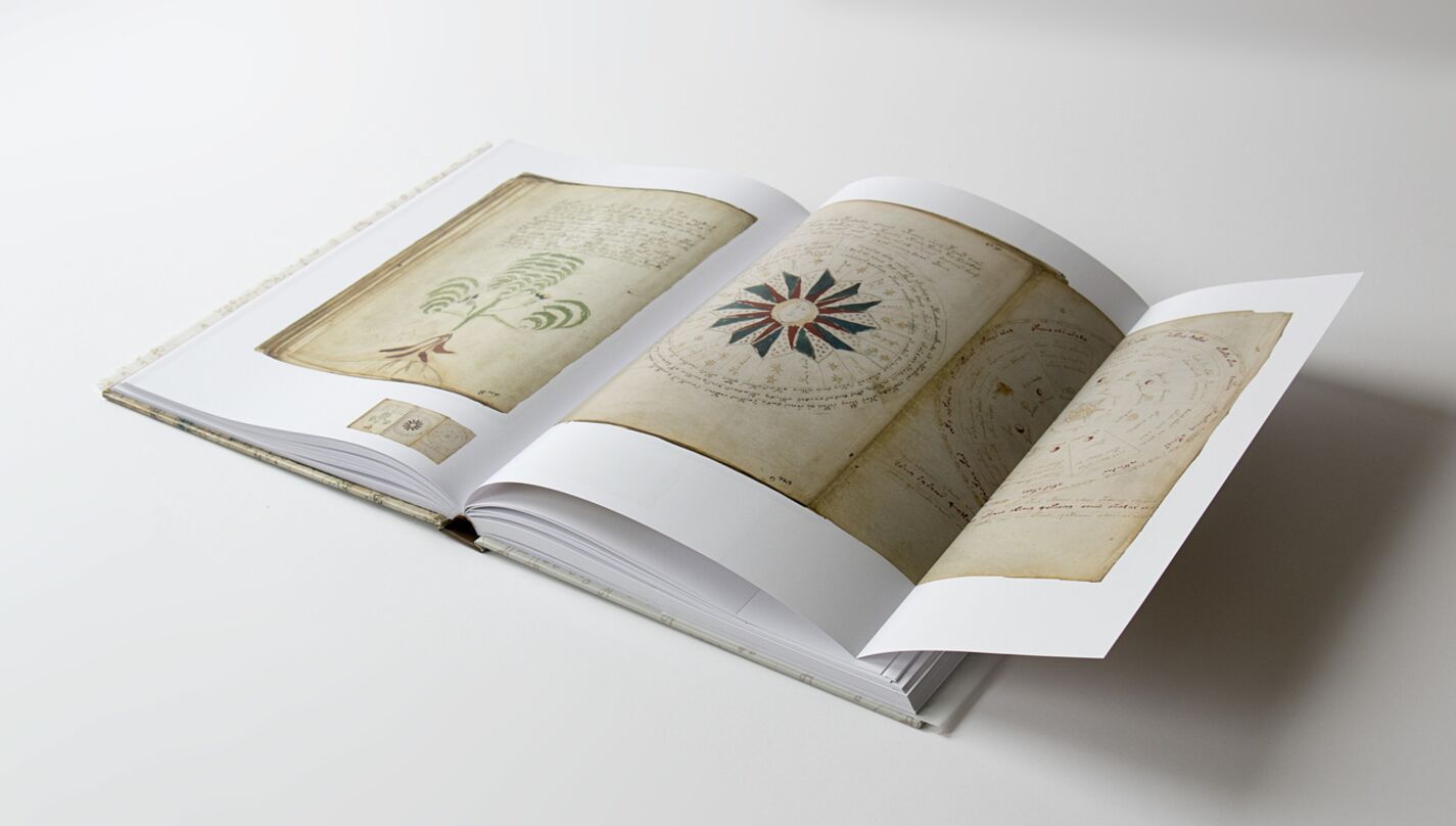 Lámina desplegable del Manuscrito Voynich