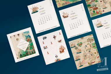 Kalender Moleiro 2019 CD kalender (16 seiten 14x12 cm)