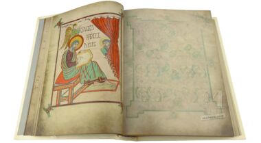 Evangelhos de Lindisfarne The British Library, Londres Evangelhos de Lindisfarne The British Library, Londres