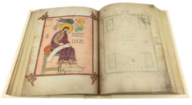 Evangelhos de Lindisfarne The British Library, Londres Evangelhos de Lindisfarne The British Library, Londres