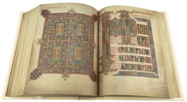 Evangelhos de Lindisfarne The British Library, Londres Evangelhos de Lindisfarne The British Library, Londres