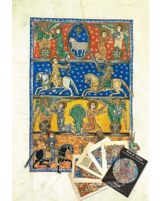 Carpeta de 12 pósters del Beato de Liébana, códice de San Andrés de Arroyo 12 pósters de alta calidad