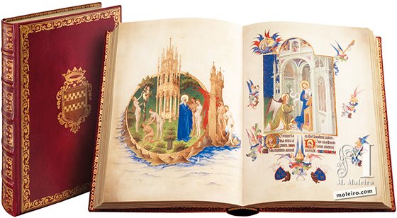 Le Très Riches Heures del Duca di Berry Bibliotheque du Château de Chantilly