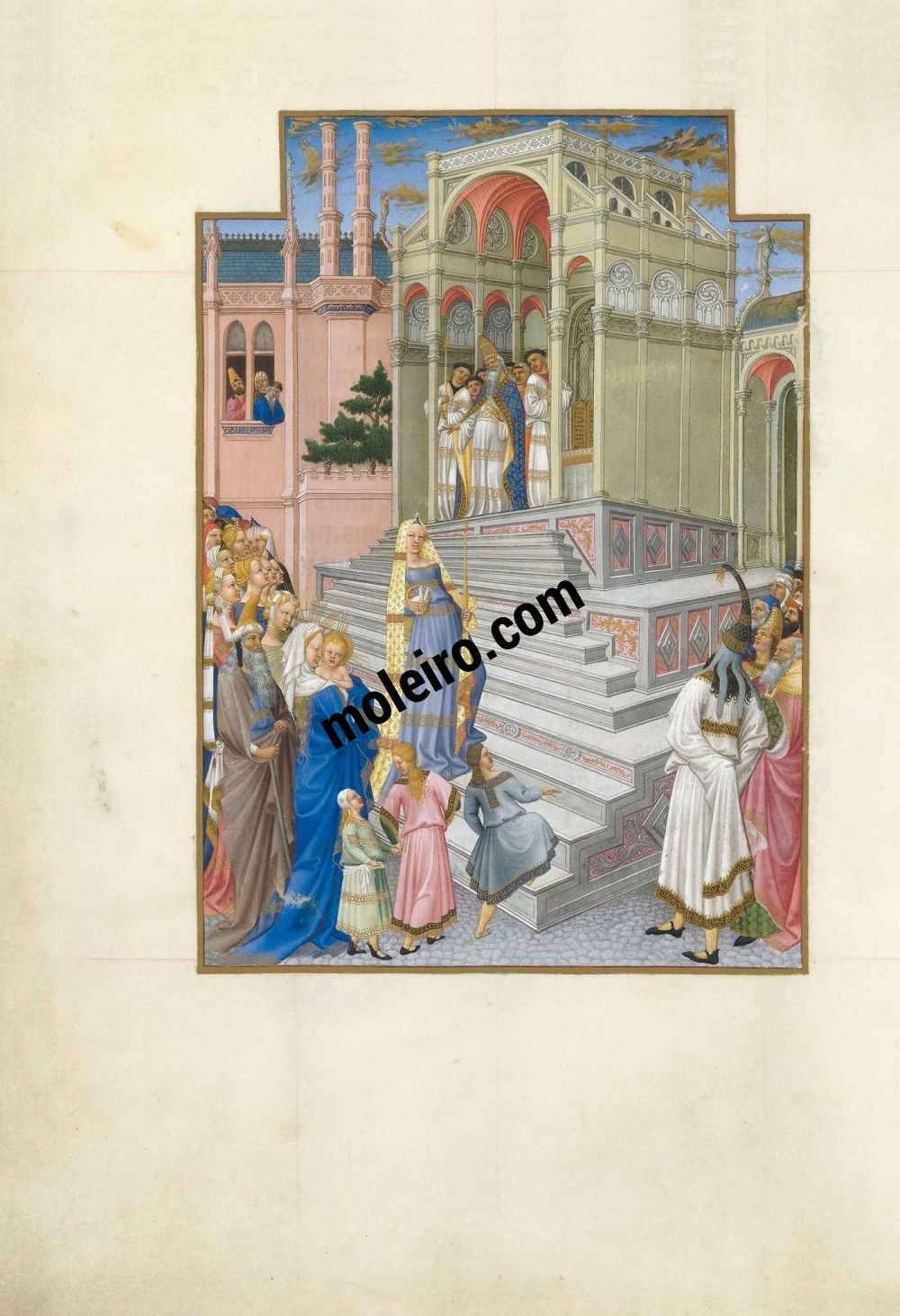 As Très Riches Heures do Duque de Berry f. 54v