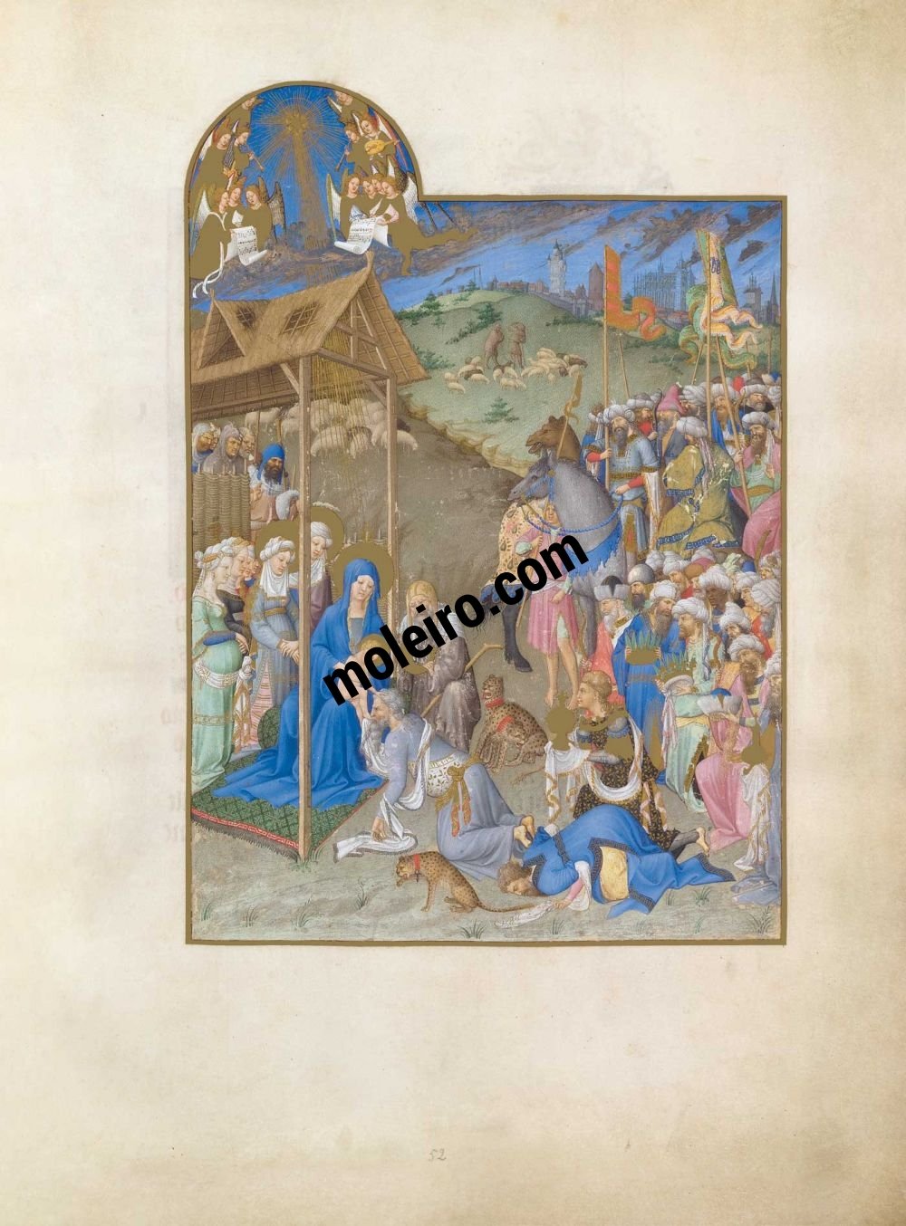 The Très Riches Heures du Duc de Berry f. 52r