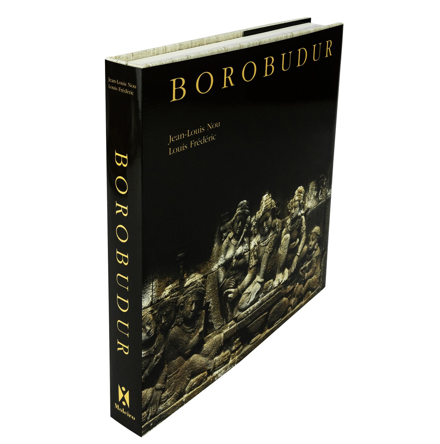 
Portada y lomo del Borobudur