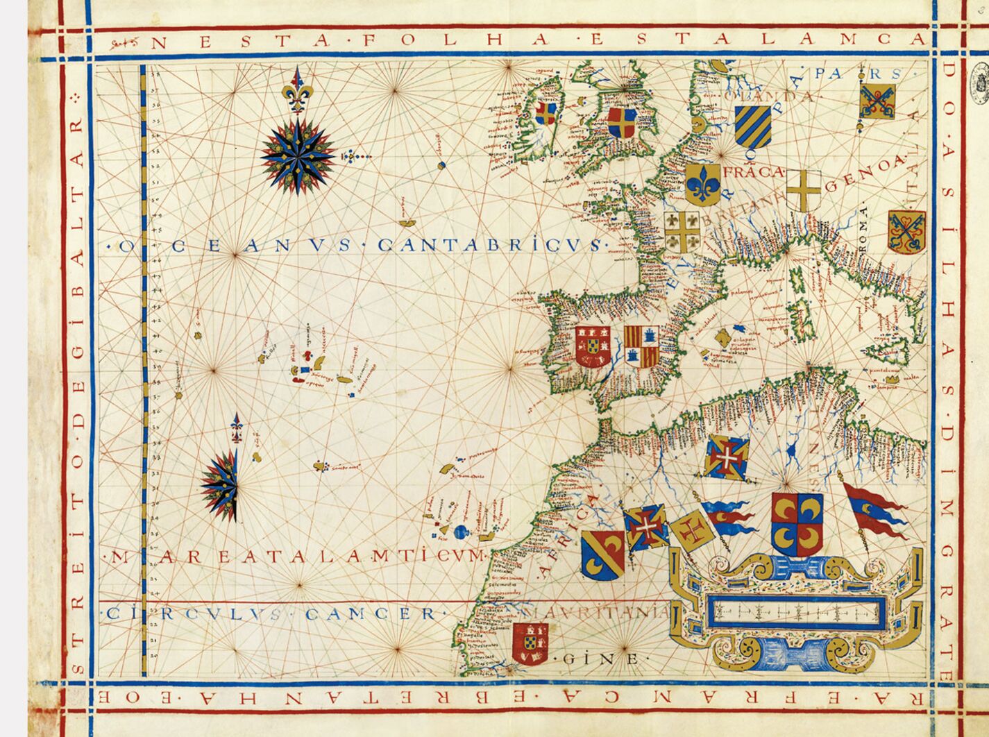 Mapa 2: Sur de Europa y norte de África