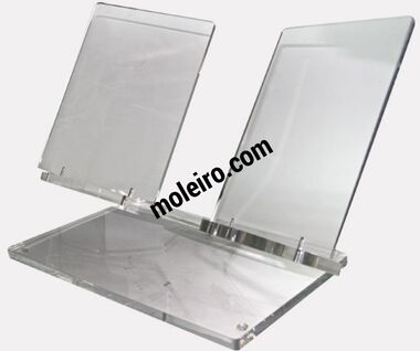 Acrylic bookrest