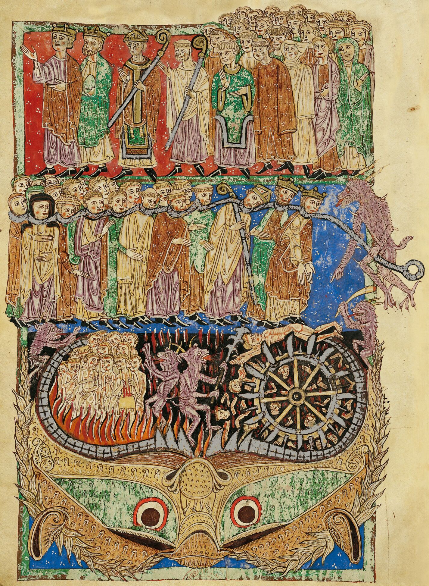 f. 160r, El Juicio Final