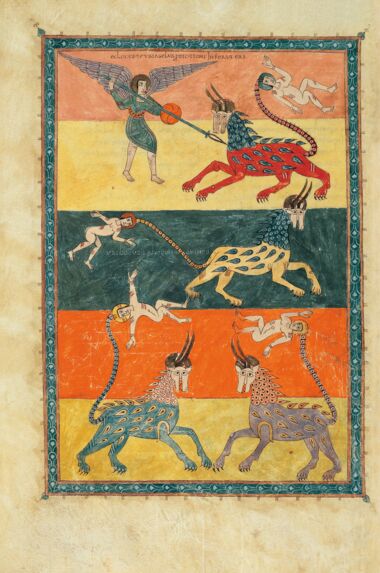 Beato de Liébana, códice del Monasterio de San Salvador de Tábara, Zamora Catedral de Girona