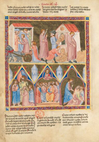 Bible moralisée de Naples Bibliothèque nationale de France, Paris