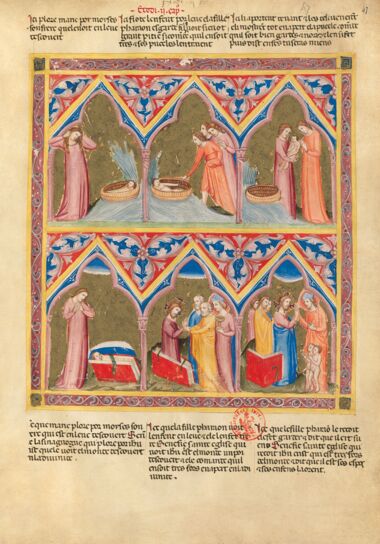Bible moralisée de Naples Bibliothèque nationale de France, Paris
