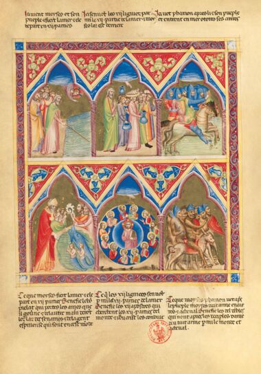 Bible moralisée de Naples Bibliothèque nationale de France, Paris