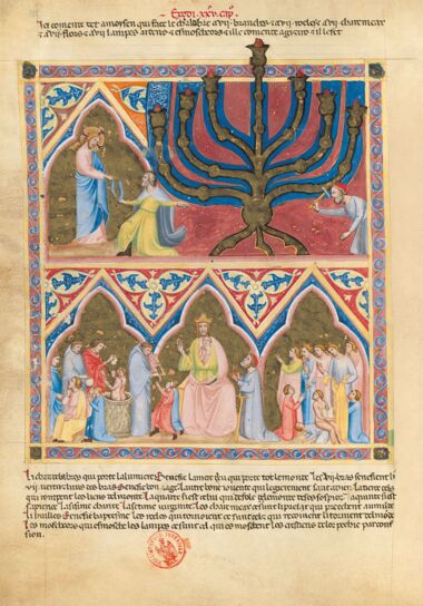 Bible moralisée de Naples Bibliothèque nationale de France, Paris