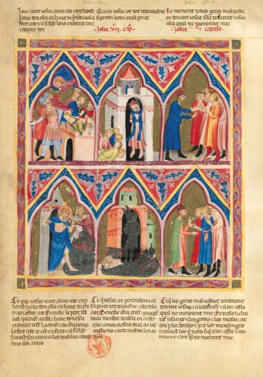 Bible moralisée de Naples Bibliothèque nationale de France, Paris