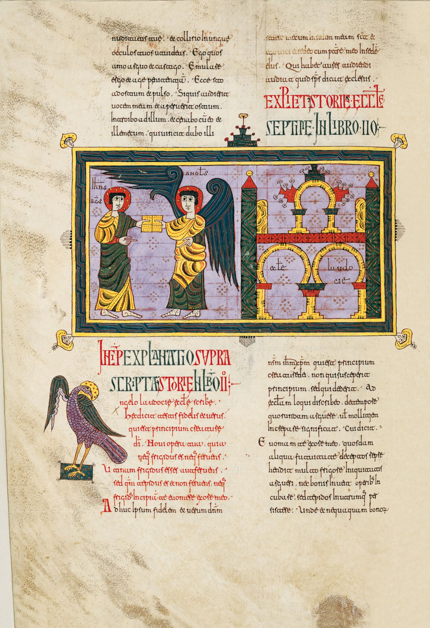 f. 77v, El mensaje a la Iglesia de Loadicea