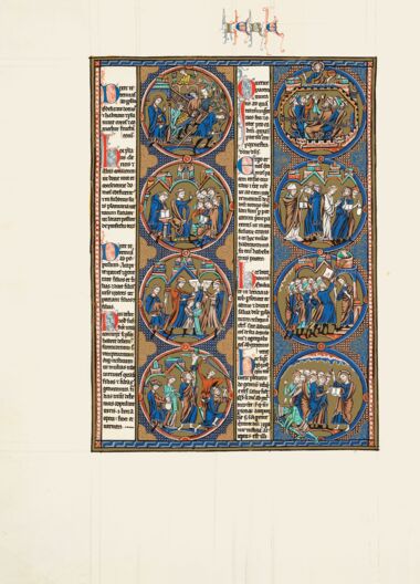 Bíblia de São Luís Santa Igreja Catedral Primada, Toledo, The Morgan Library & Museum, New York