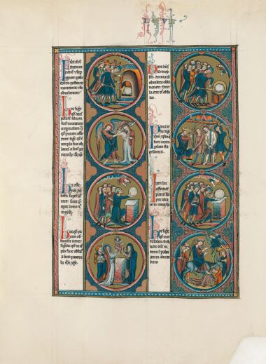 Bíblia de São Luís Santa Igreja Catedral Primada, Toledo, The Morgan Library & Museum, New York