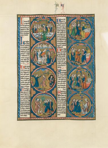 Bíblia de São Luís Santa Igreja Catedral Primada, Toledo, The Morgan Library & Museum, New York