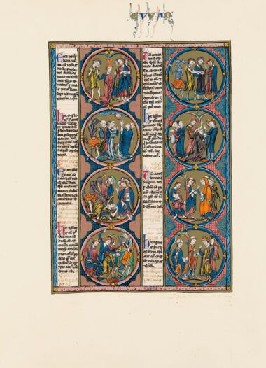 Bíblia de São Luís Santa Igreja Catedral Primada, Toledo, The Morgan Library & Museum, New York