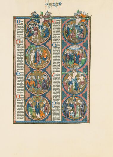 Bíblia de São Luís Santa Igreja Catedral Primada, Toledo, The Morgan Library & Museum, New York