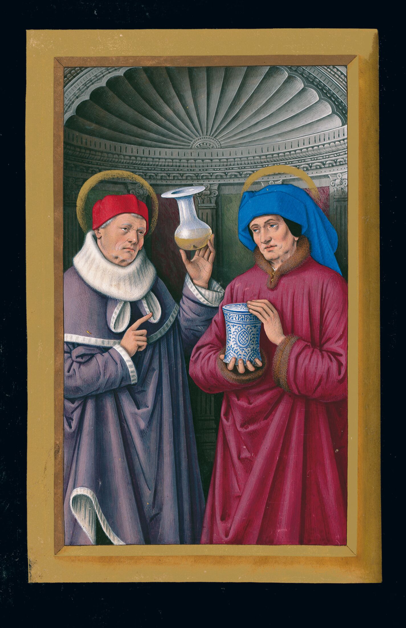 f. 173v, De san Cosme y san Damián