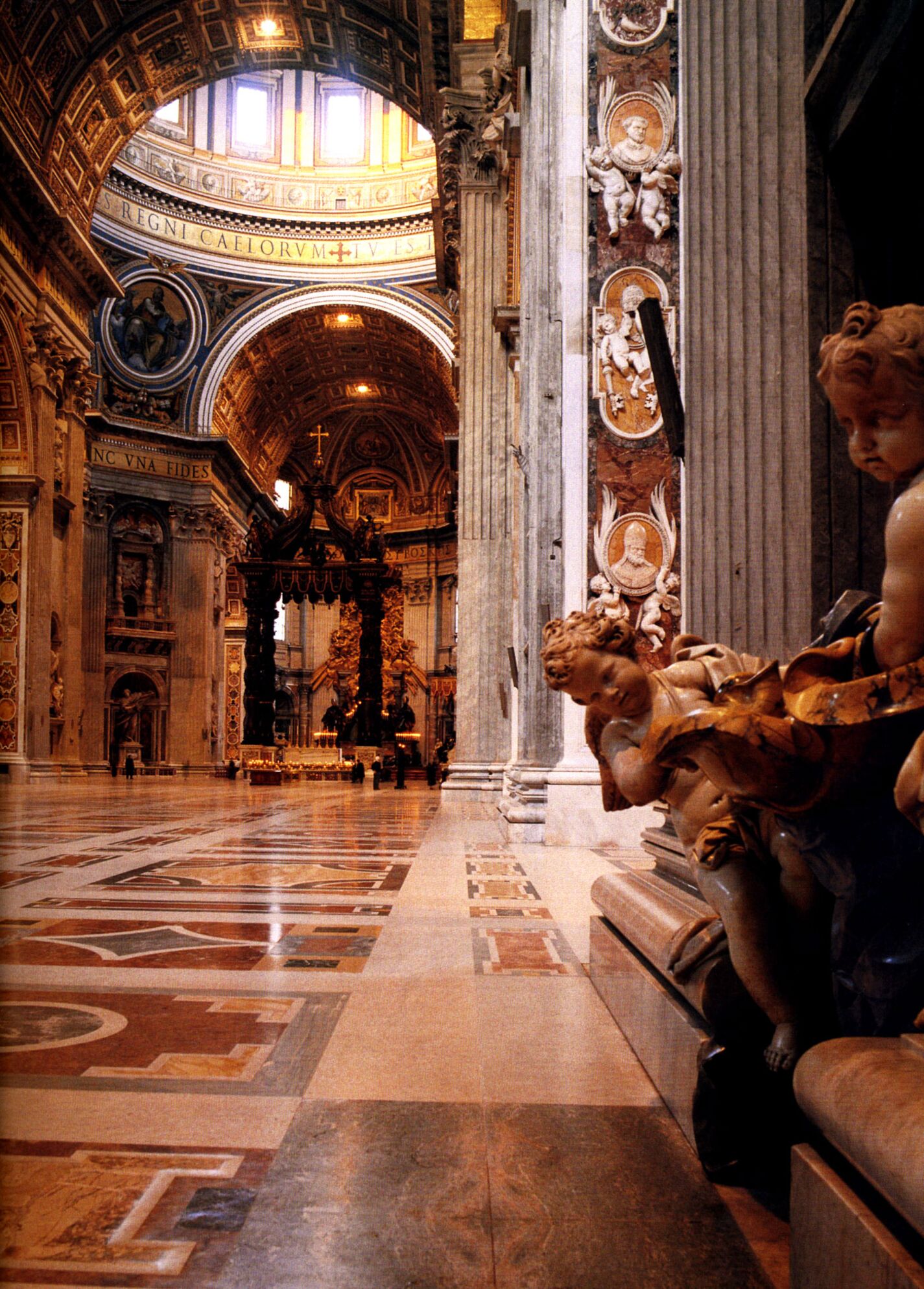 Baslica de San Pedro, nave central, siglo XVI.