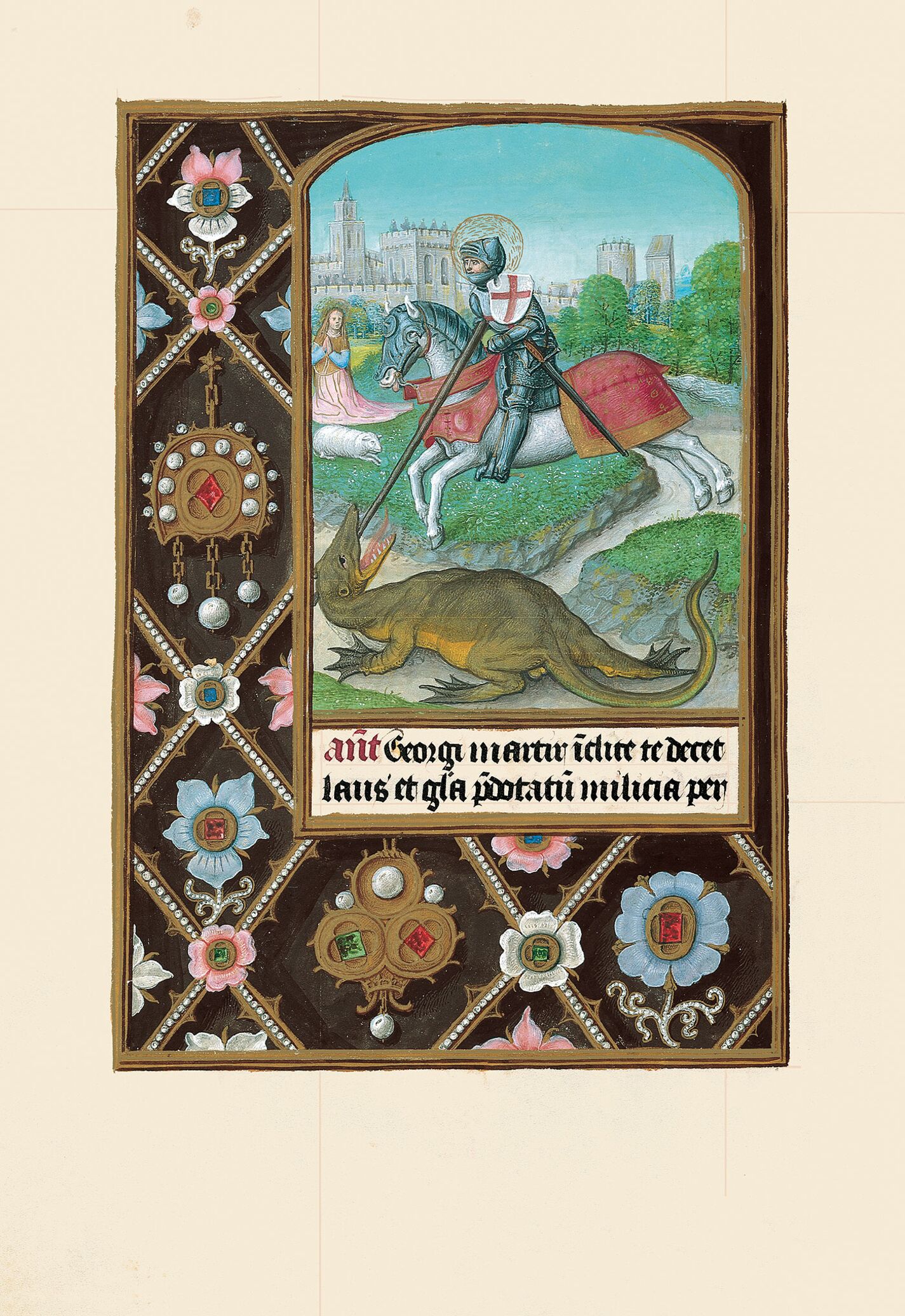 f. 223v, San Jorge