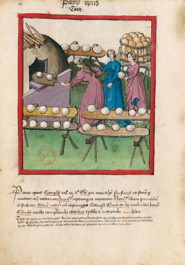 Tacuinum Sanitatis Bibliothèque nationale de France, Paris