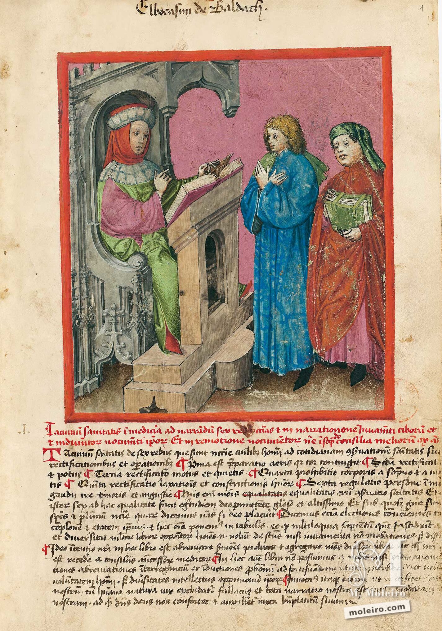 f. 1r, Elbocasim de Baldach