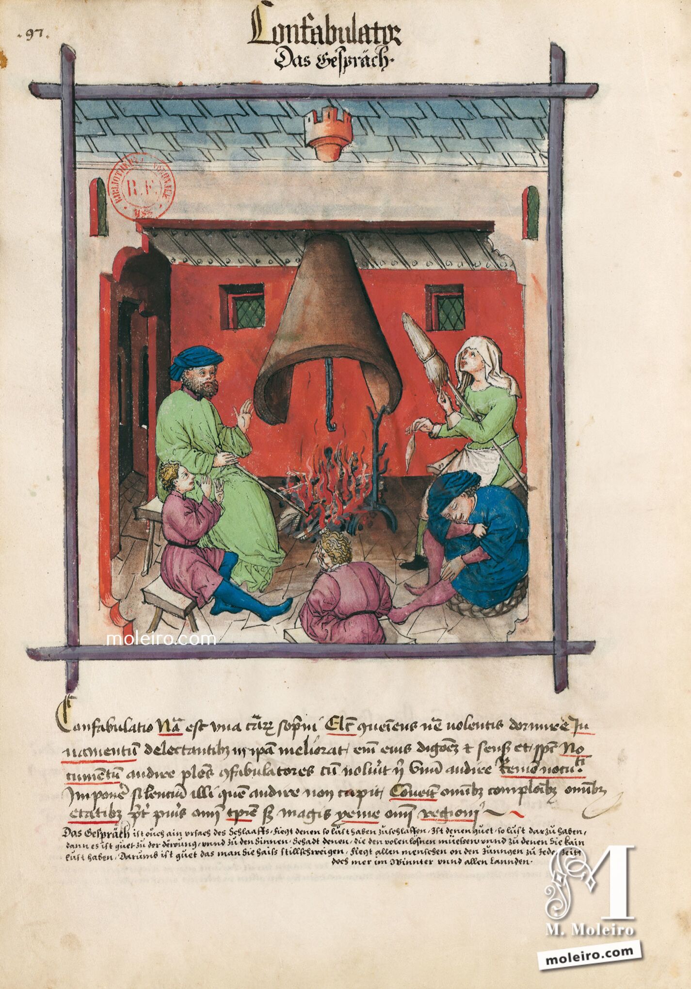 f. 97v, Narrador