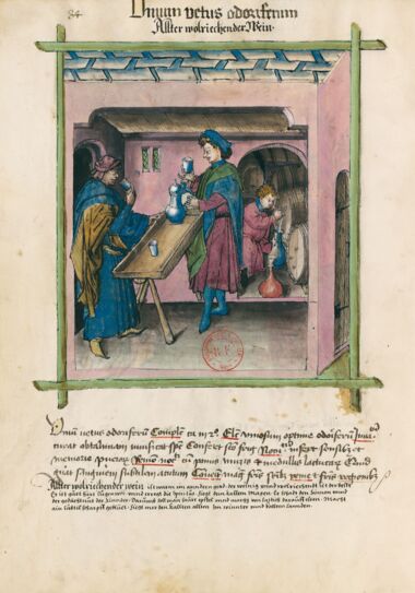 Tacuinum Sanitatis Bibliothèque nationale de France, Paris