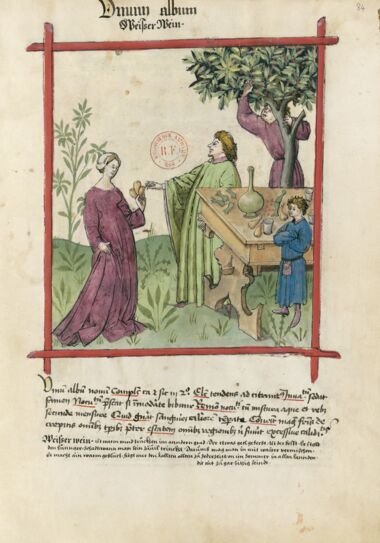 Tacuinum Sanitatis Bibliothèque nationale de France, Paris