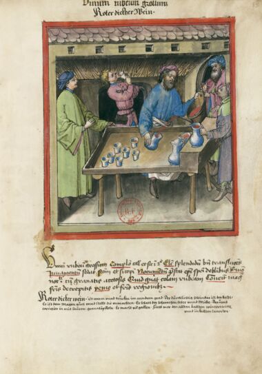 Tacuinum Sanitatis Bibliothèque nationale de France, Paris