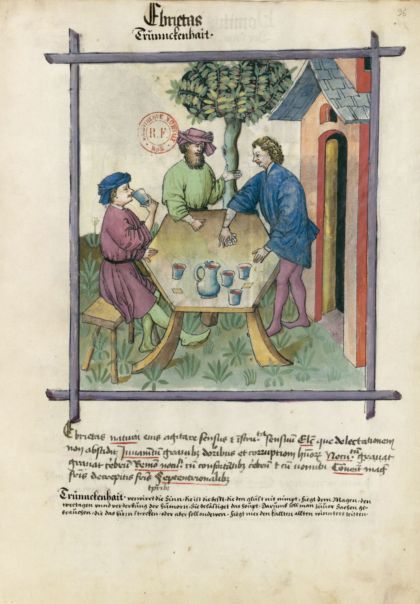 f. 96r, Ebriedad