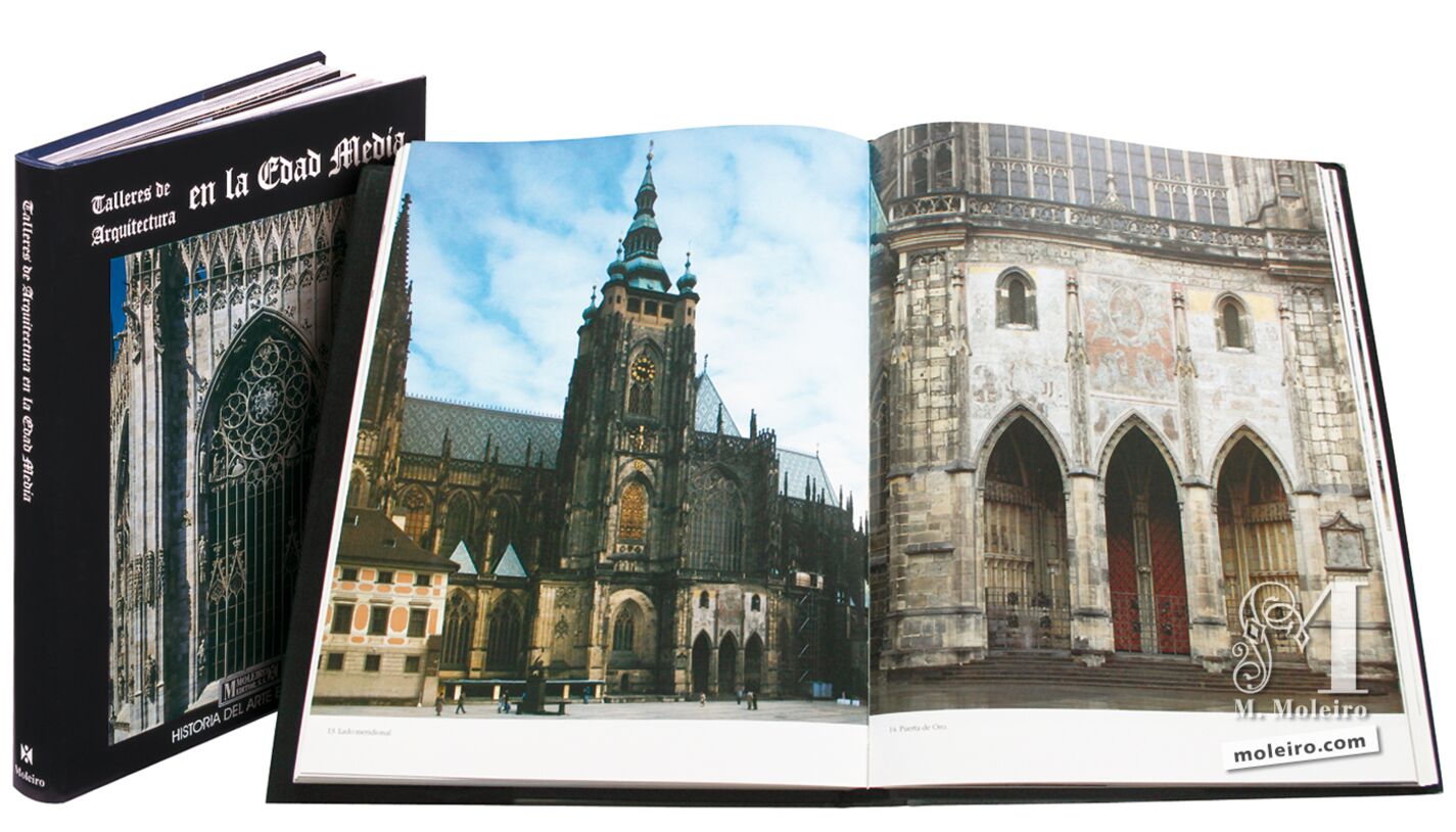 Presentación general del libro de arte Talleres de Arquitectura en la Edad Media