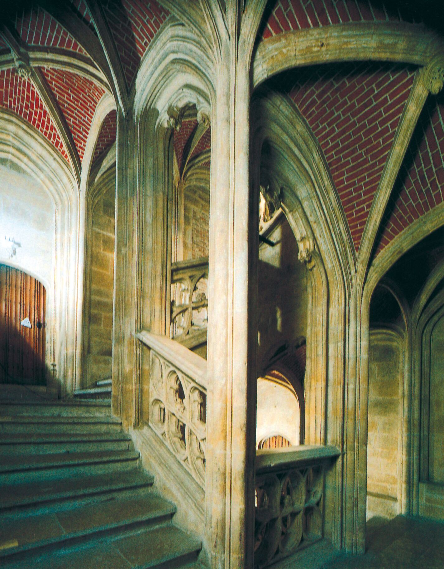 Gand, Pases Bajo, Ayuntamiento, escalera, 1518-1539