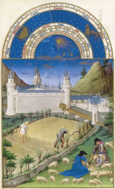 Le Très Riches Heures del Duca di Berry Bibliotheque du Château de Chantilly Le Très Riches Heures del Duca di Berry Bibliotheque du Château de Chantilly