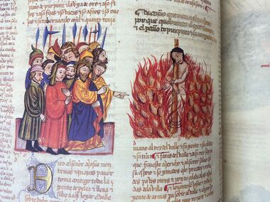 Alba-Bibel, Palacio de Liria, Madrid (Sammlung des Hauses Alba)