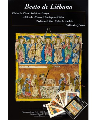Sele��o de 12 p�steres dos Beatos de Li�bana <p>12 p�steres de arte medieval de alta qualidade � 420 � 285 mm</p>