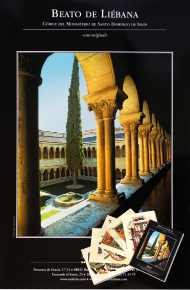 Carpeta de 12 pósters del Beato de Liébana, códice de Santo Domingo de Silos 12 p�sters de alta calidad de 285 � 420 mm
